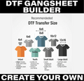 DTF Gang Sheet - Auto Builder