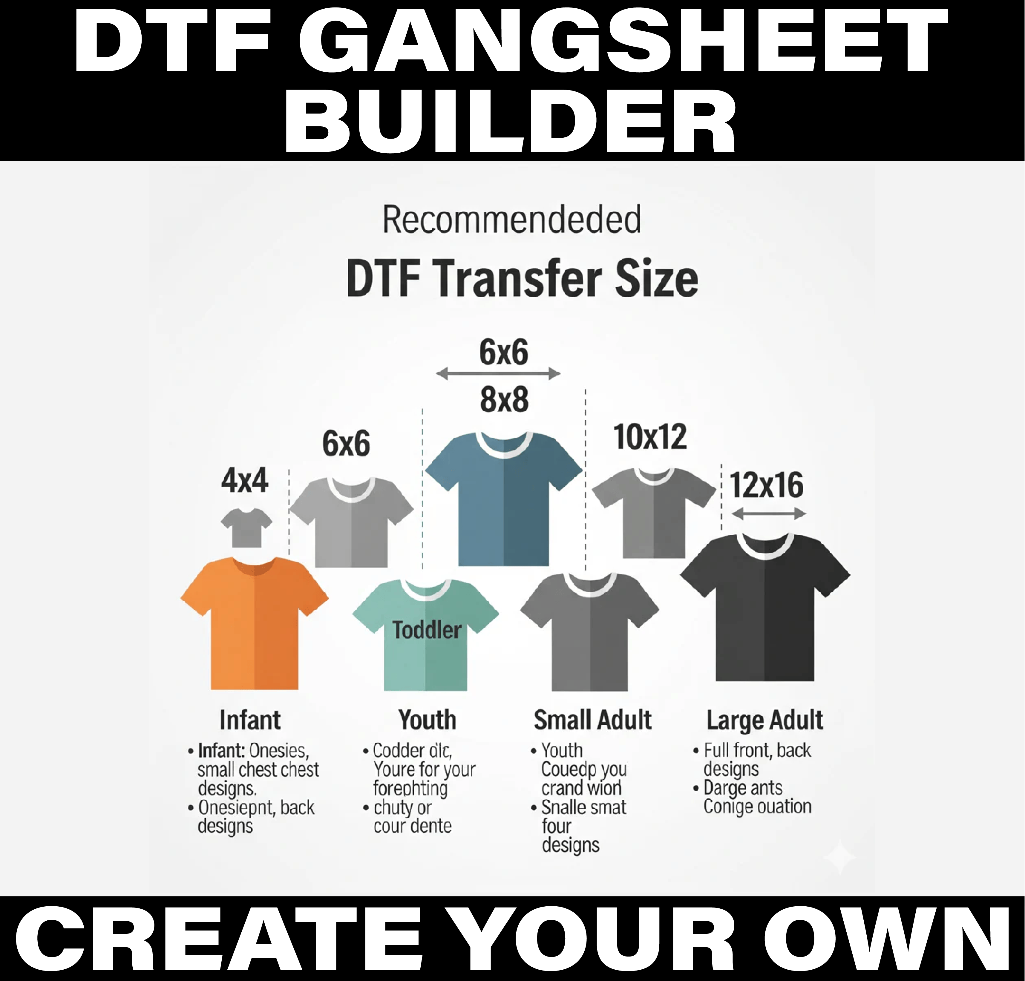 DTF Gang Sheet - Auto Builder